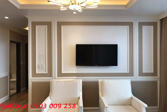 phào chỉ tân cổ điển làm đẹp căn hộ
